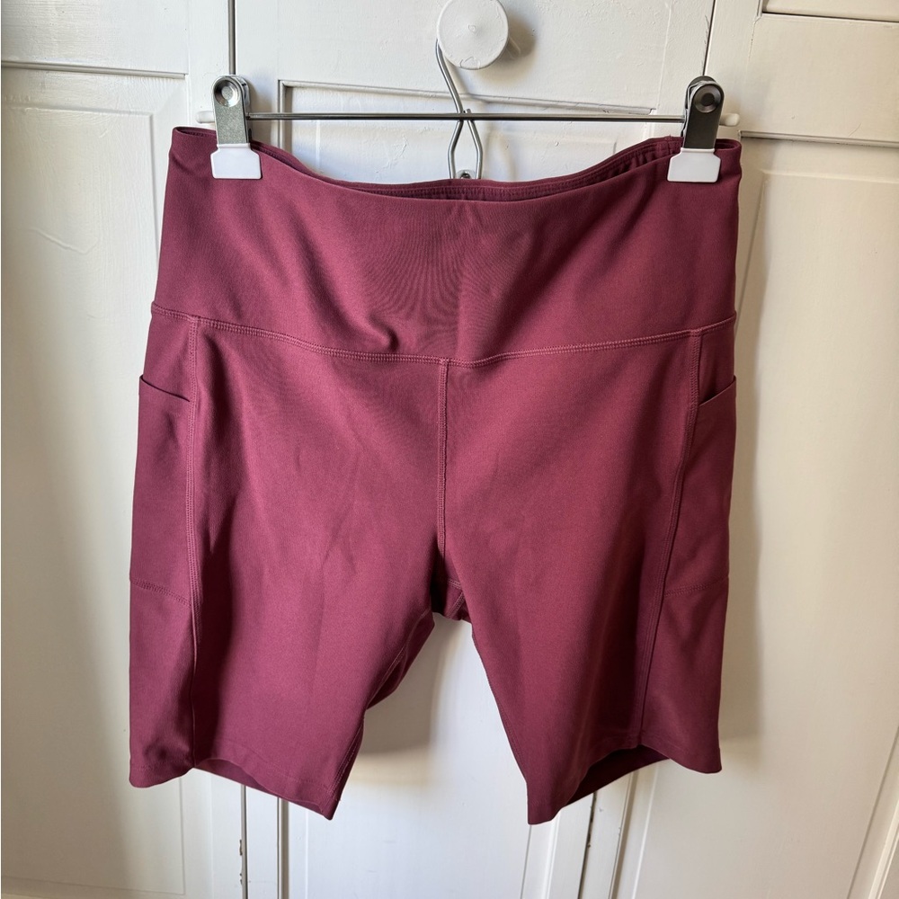 MPG Women's Deep Red Bike Shorts size XL